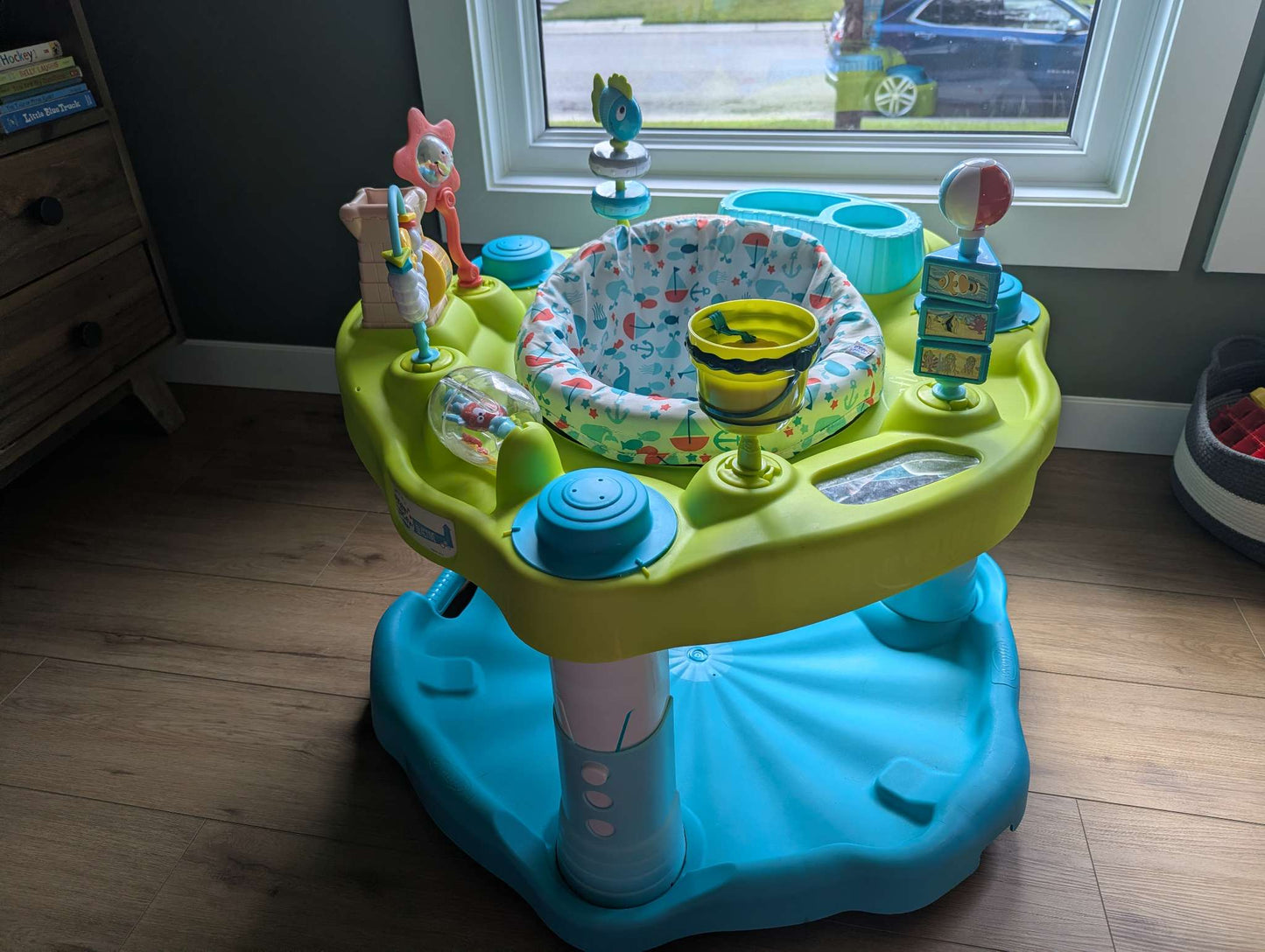 Evenflo ExerSaucer Seaside Splash Activity Centre