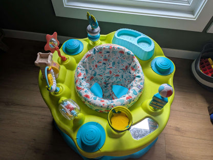 Evenflo ExerSaucer Seaside Splash Activity Centre
