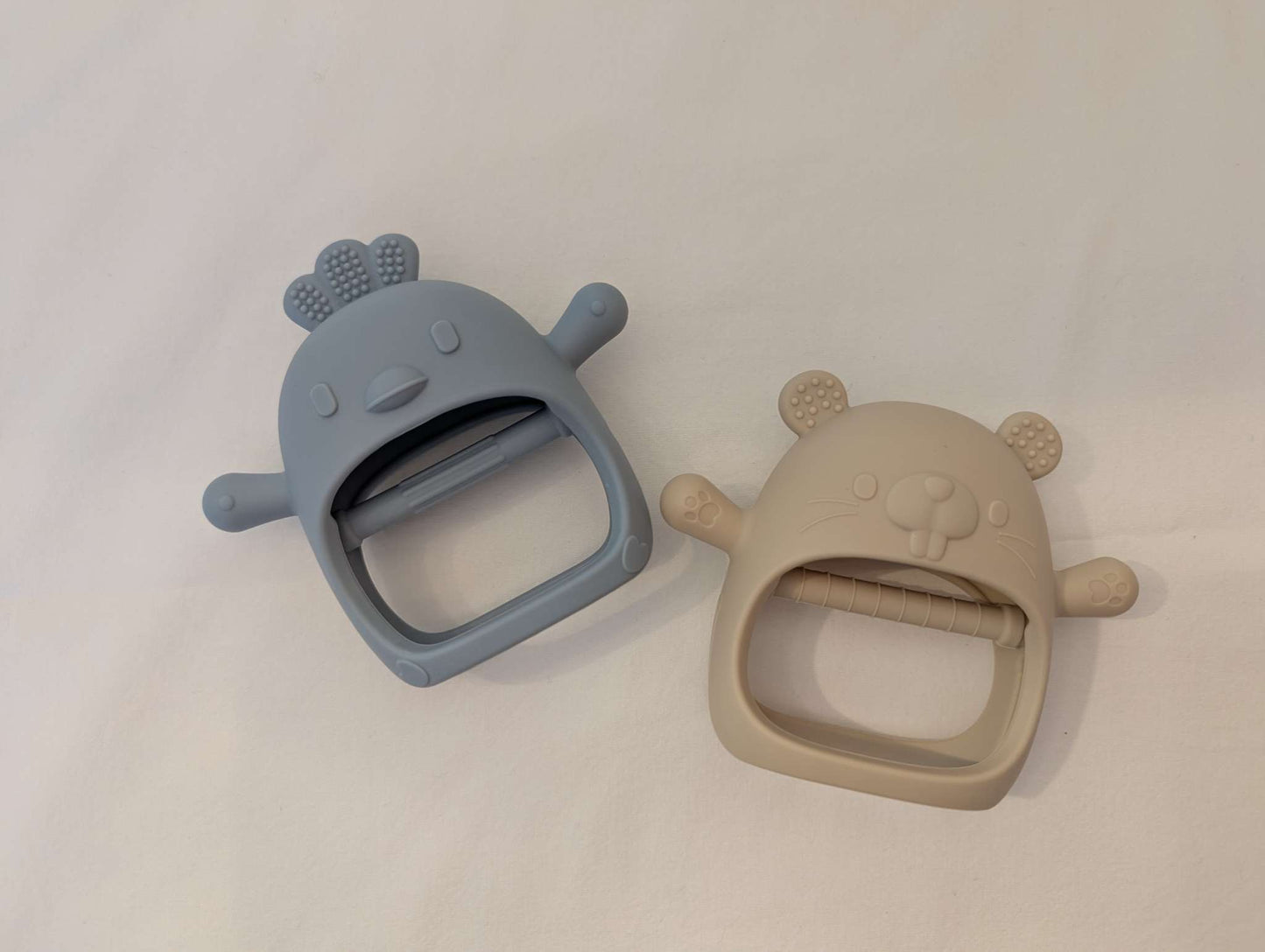 PandaEar Teether Set 🐤🦫
