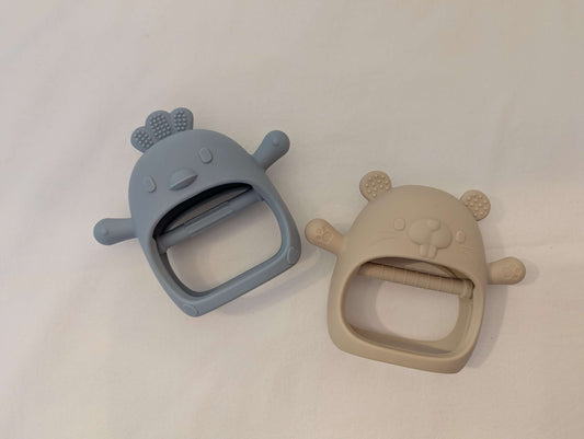 PandaEar Teether Set 🐤🦫