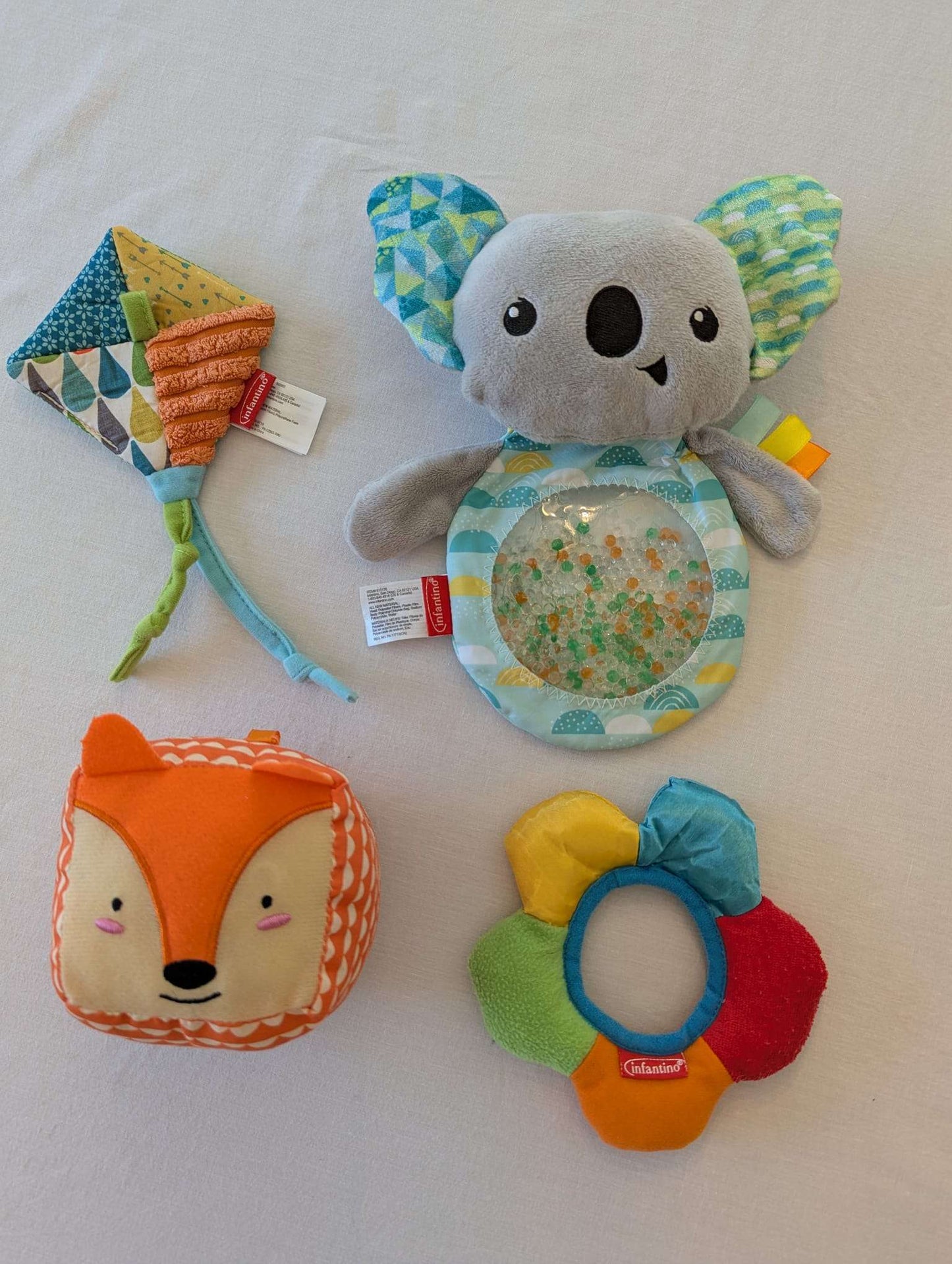 Infantino - Sensory Toy Bundle (4 pcs)