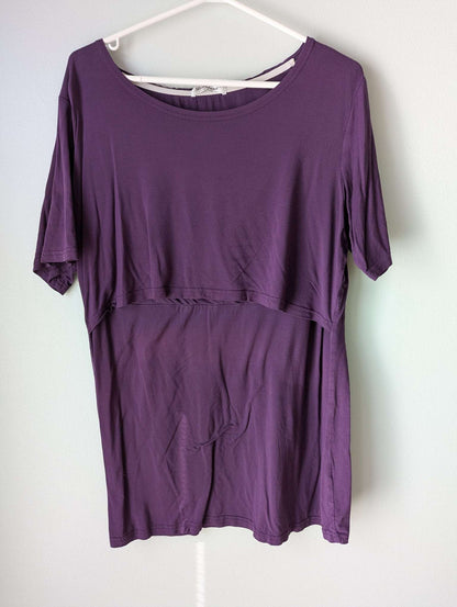 Bearsland Maternity & Nursing Top Bundle (3 pcs), Maternity XL (16-18)