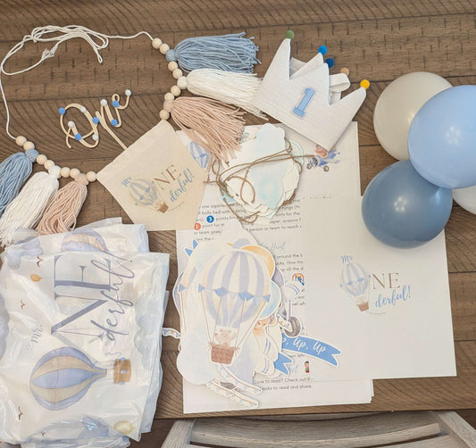 First Birthday Package - Theme: Isn't He "Onederful"