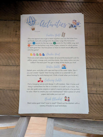First Birthday Package - Theme: Isn't He "Onederful"