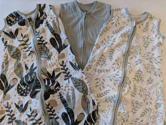 Yoofoss - 0-6 Month Sleep Sack Bundle (3 pcs), 0-6 Months (Small)