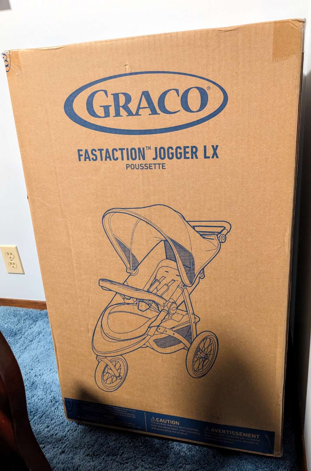 New in Box! - Graco FastAction Jogger LX Stroller – Drive: MSRP $449.97 CAD