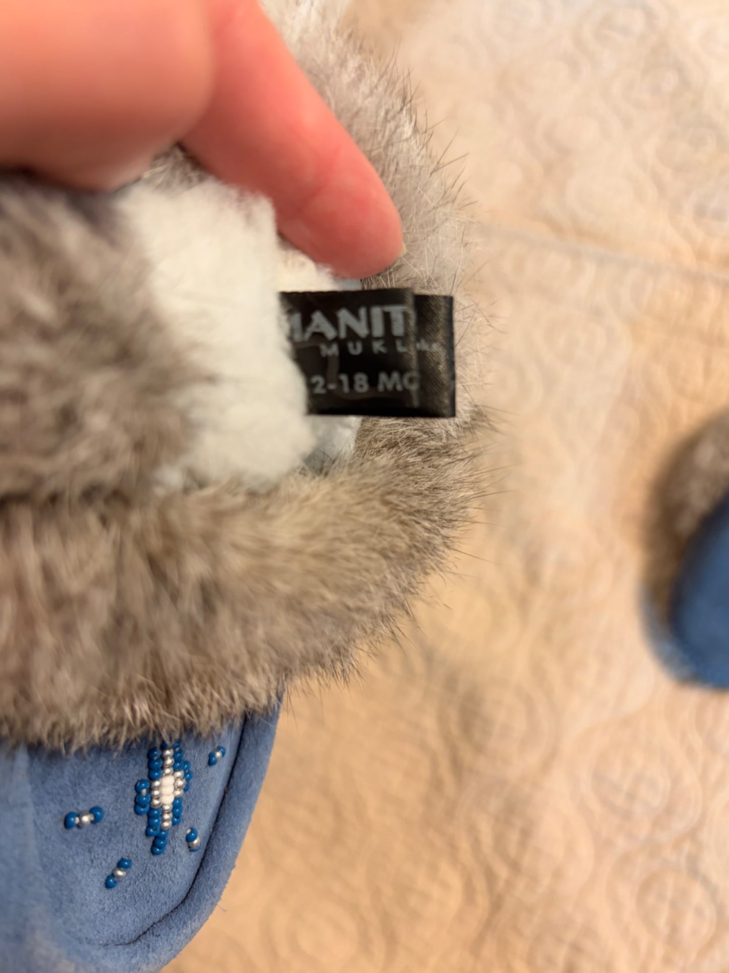 Manitobah Moccasins 12-18 Months  MSRP $60