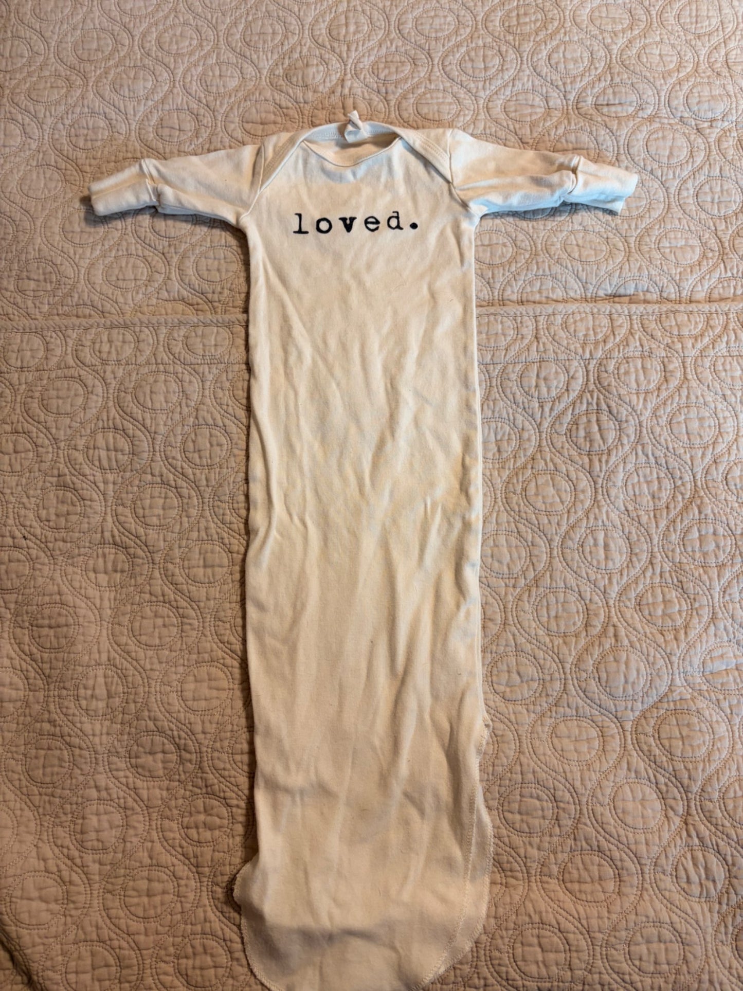 LOVED 0-3 month sleep shirt , Kids Newborn