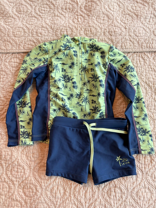 Caters two piece swim suit boys 18-24 months