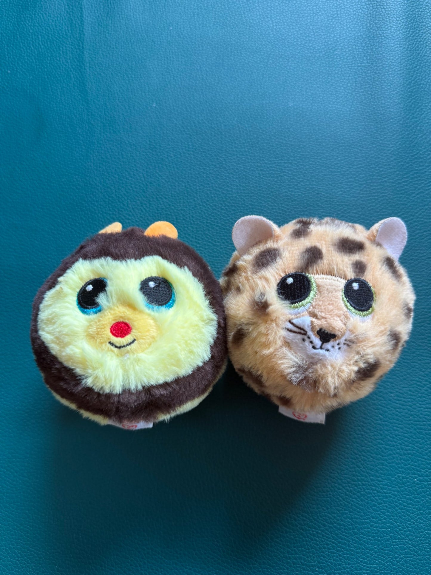 Ty Beanie Bouncers - Bee and Cheetah - BNWOT