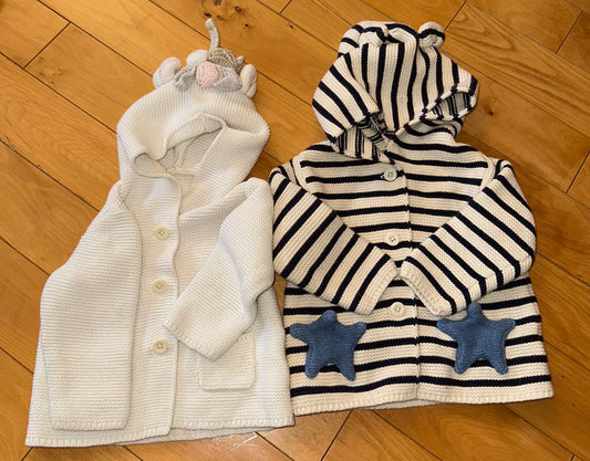 BABY GAP | 2 Baby Sweaters, Kids 12 Month (9-12M)