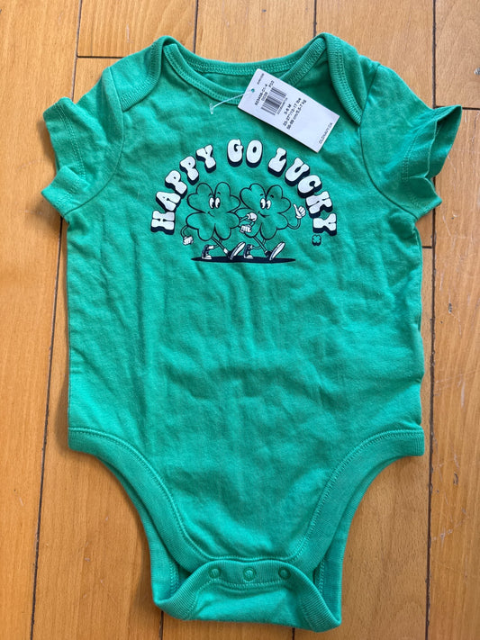 BNWT St Patrick’s Day Bodysuit, Kids 6 Month (3-6M)