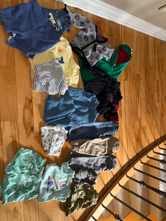17 Piece Boys 18M Bundle , Kids 18 Month (12-18M)