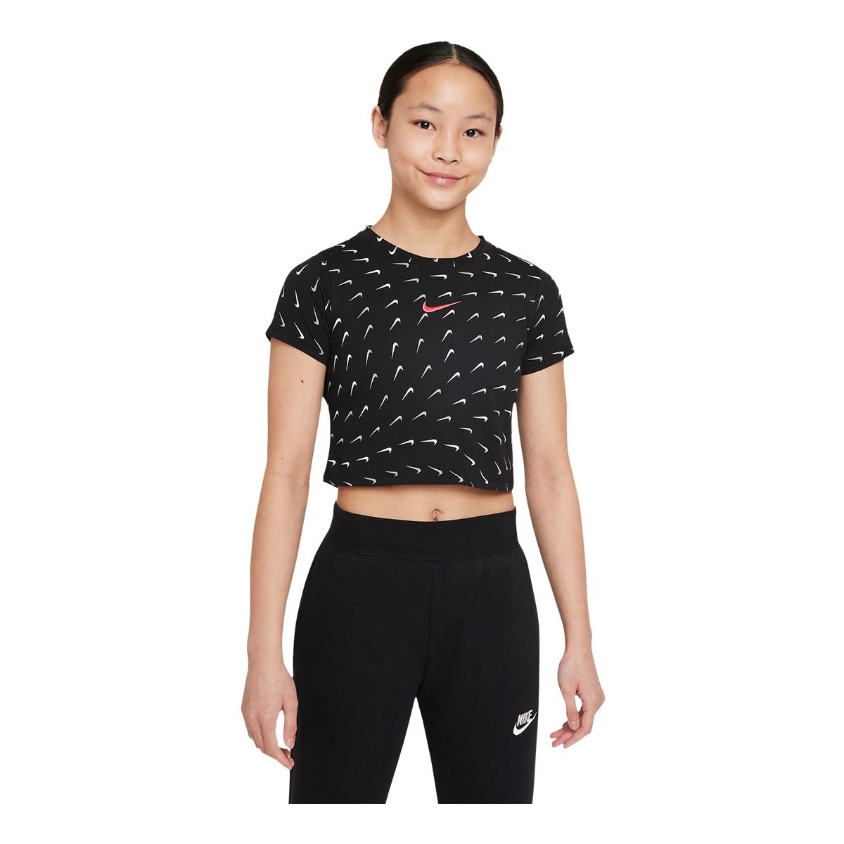 NIKE | BNWT Girl’s Superfly Graphic Logo Crop Top Size L, Kids 14