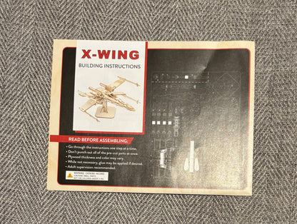 Star War wooden model-X-wing