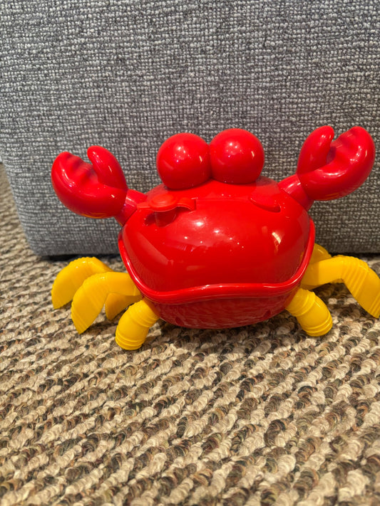 Walking crab sensory toy