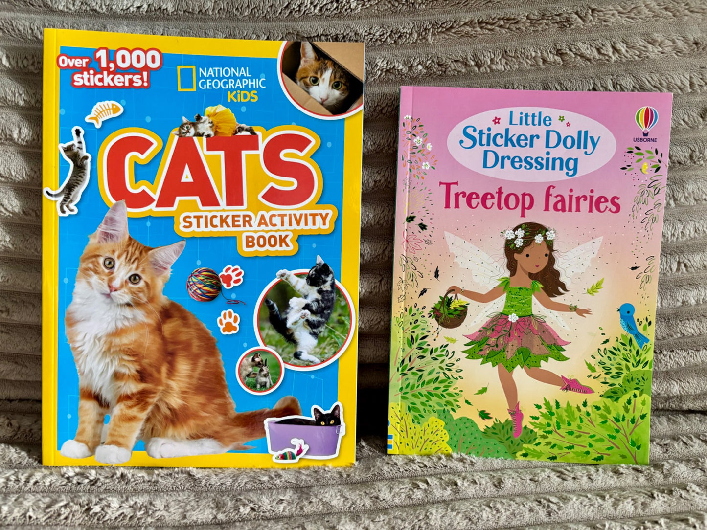 Two Sticker Activity Books