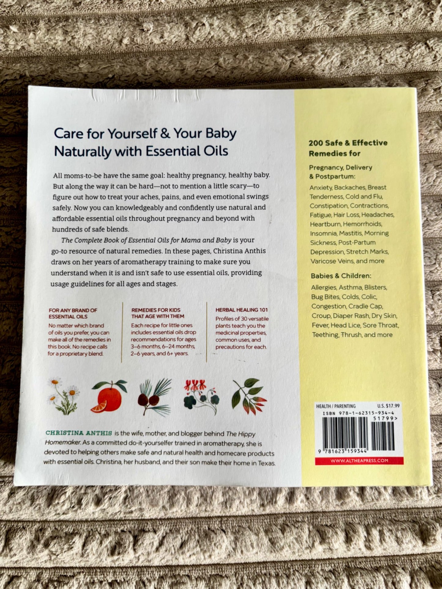 Book - Essential Oils for Mama & Baby