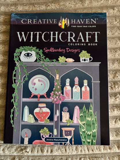 Witchcraft Colouring Book