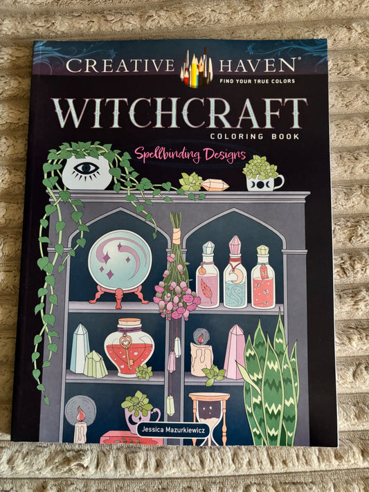 Witchcraft Colouring Book