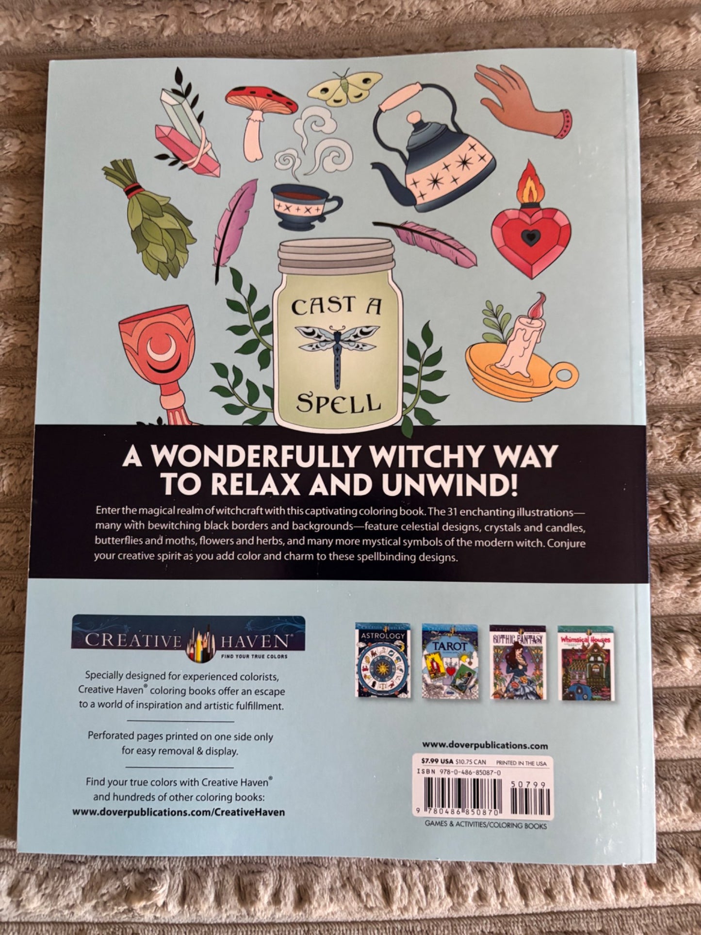 Witchcraft Colouring Book