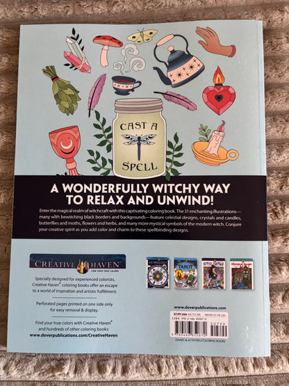 Witchcraft Colouring Book