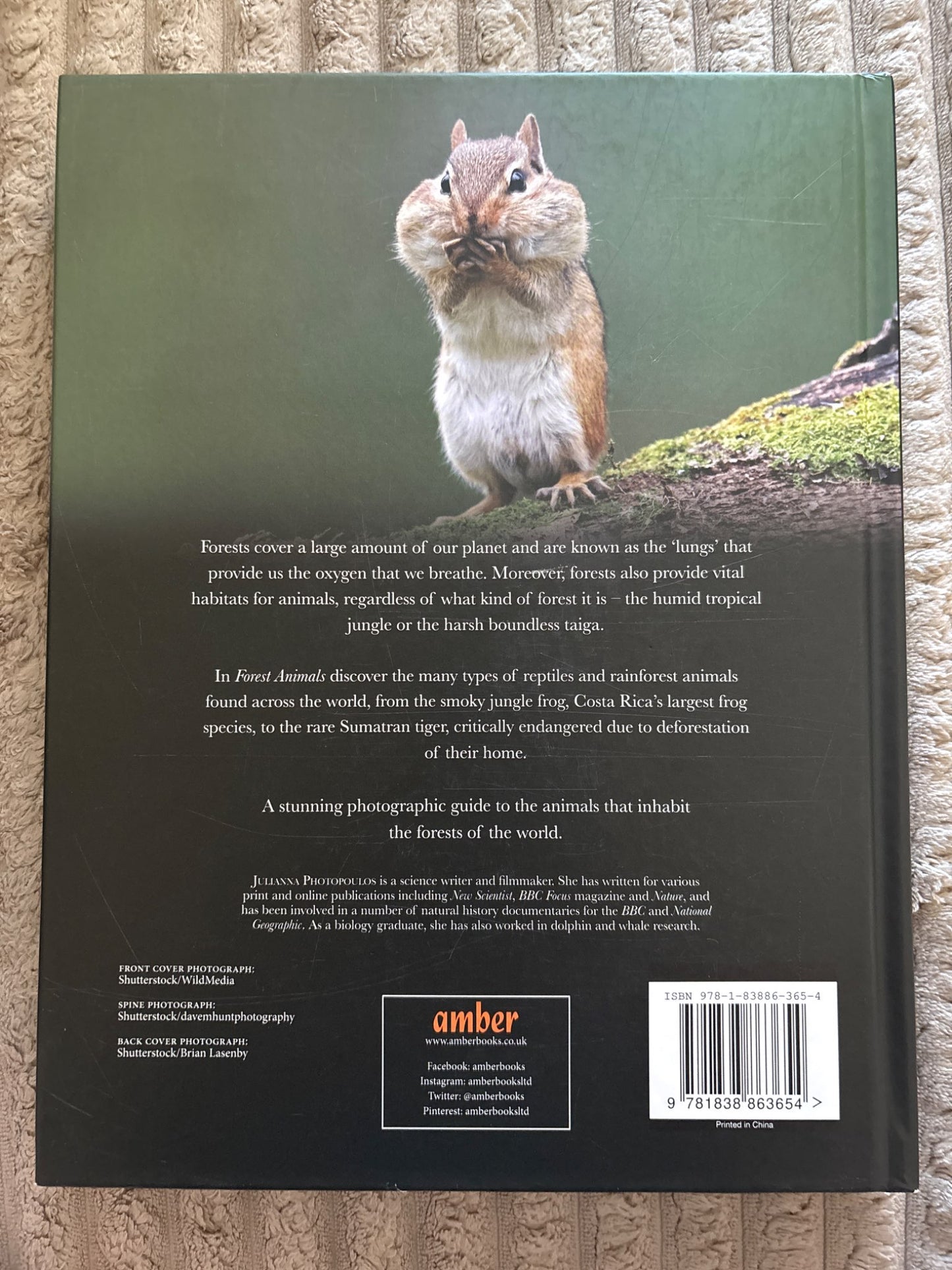 Forest Animals Photography Book