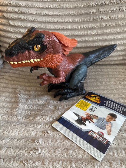 Jurassic World: Dominion Uncaged Ultimate Pyroraptor Interactive Dinosaur Figure
