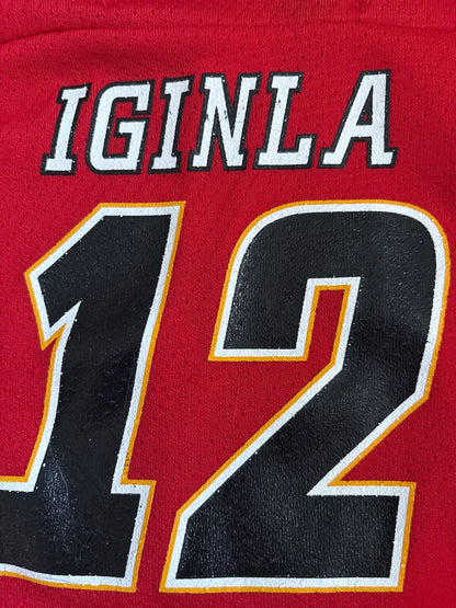 Reebok Calgary Flames Jarome Iginla #12 Infant Hockey Jersey (12–24 Months), Kids 18 Month (12-18M)