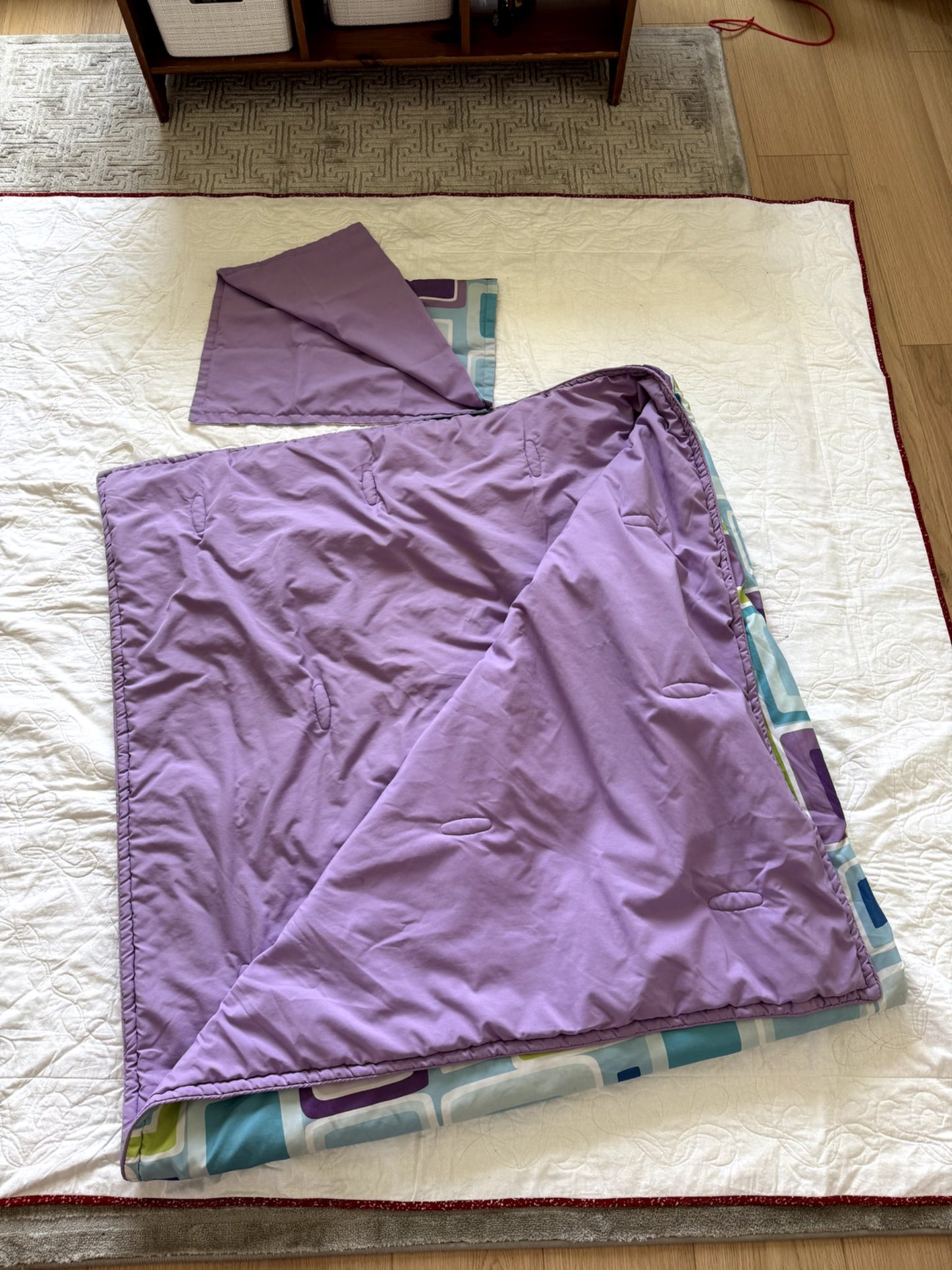 Multi Coloured Duvet - Full Sized