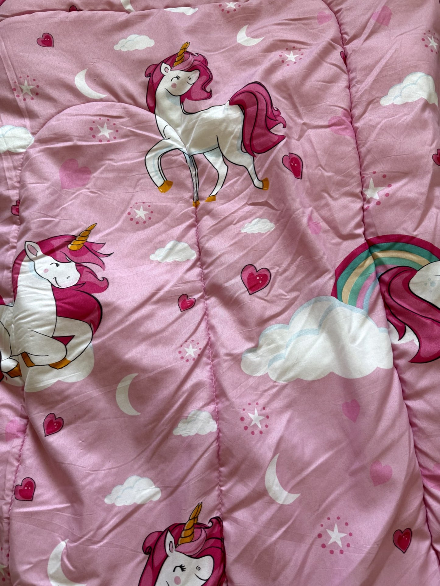 Pink Pony Duvet - Twin Sized