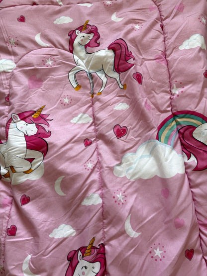 Pink Pony Duvet - Twin Sized