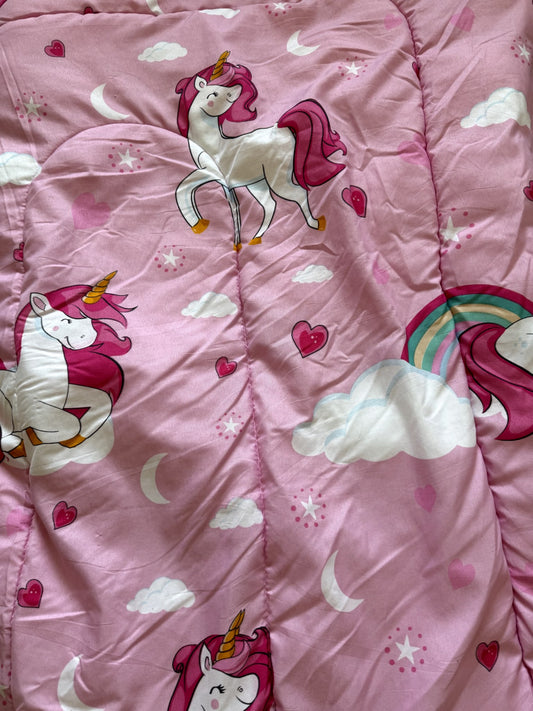 Pink Pony Duvet - Twin Sized