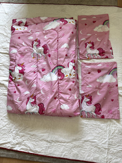 Pink Pony Duvet - Twin Sized