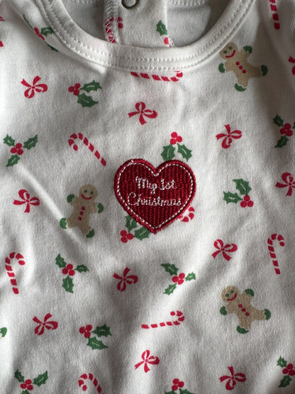 My first Christmas baby girl outfit, 9 mos. , Kids 9 Month (6-9M)