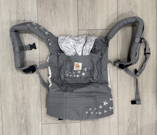 Ergobaby original baby carrier, grey stars
