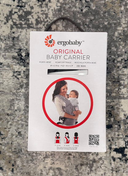 Ergobaby original baby carrier, grey stars