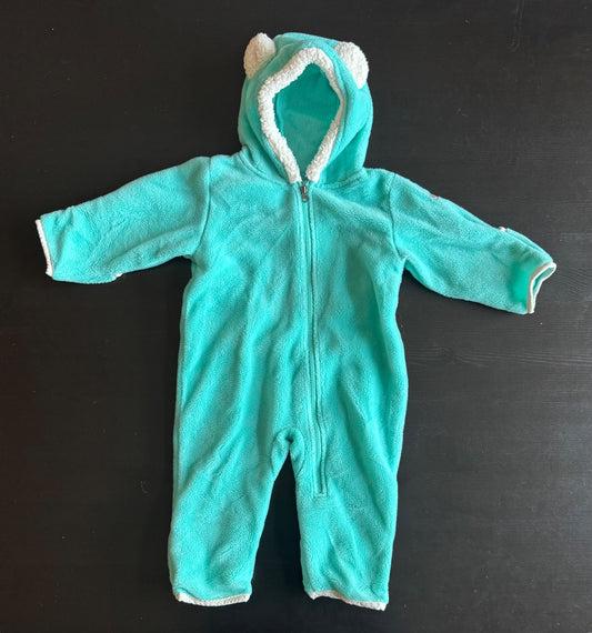 Columbia infant tiny bear fleece bunting suit, 6-12 mos. , Kids 9 Month (6-9M)