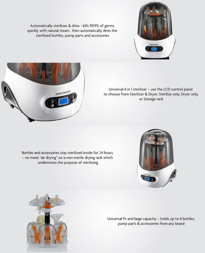 Baby Brezza one step bottle sterilizer & dryer