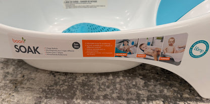 Boon soak 3 stage bathtub