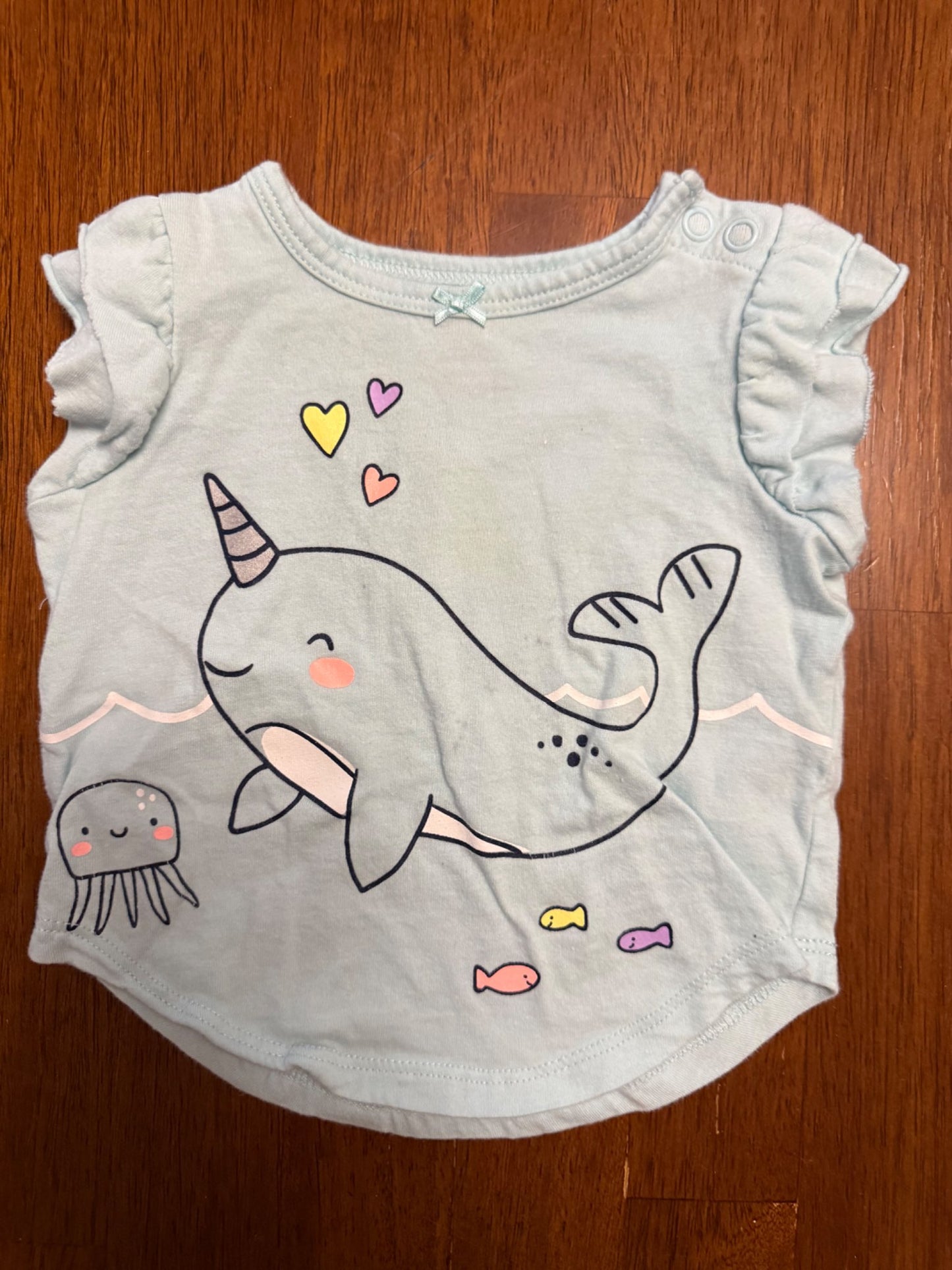 Tshirt and romper - summer bundle, Kids 6 Month (3-6M)