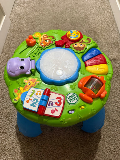 Leap frog activity table