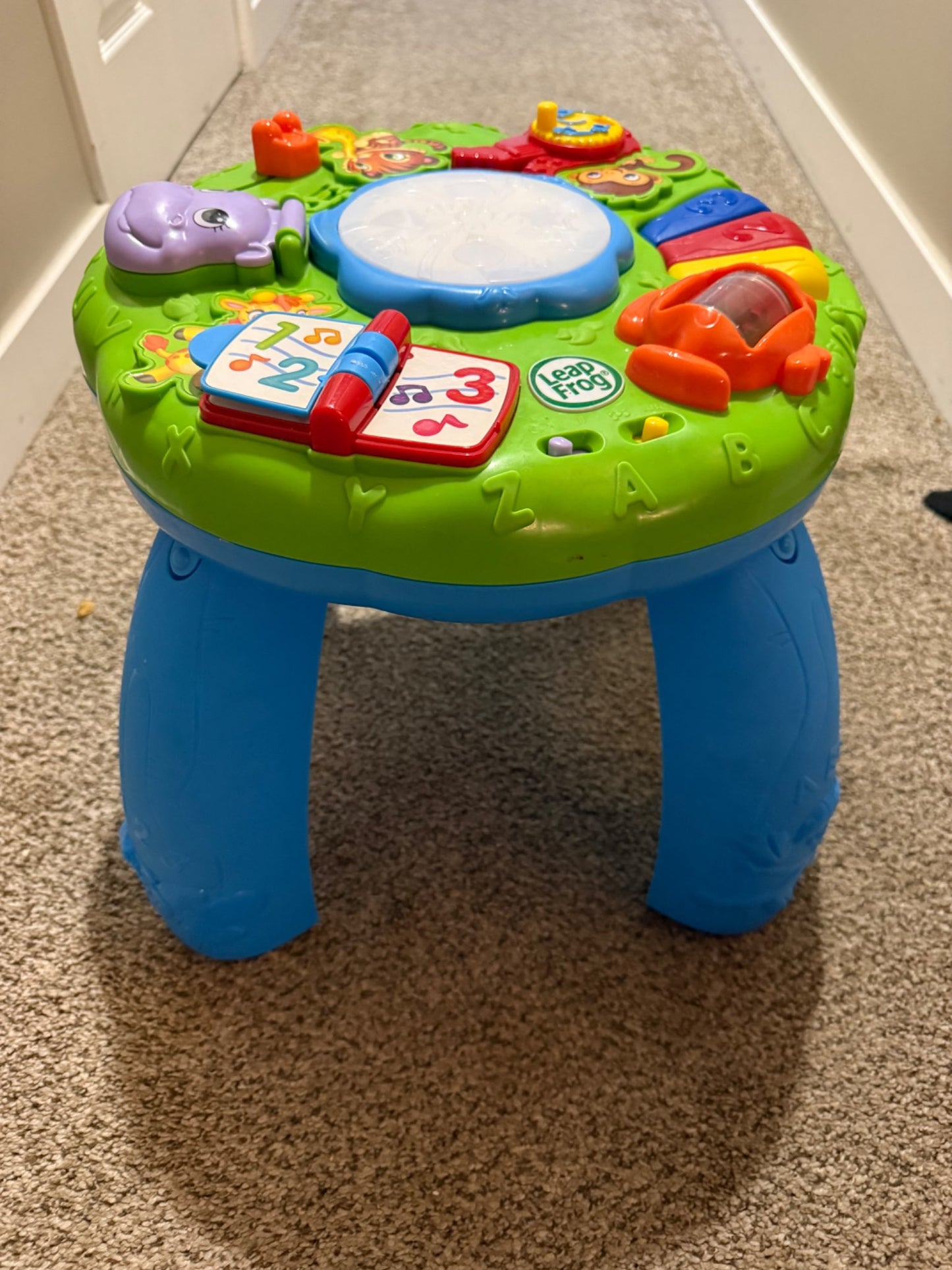 Leap frog activity table