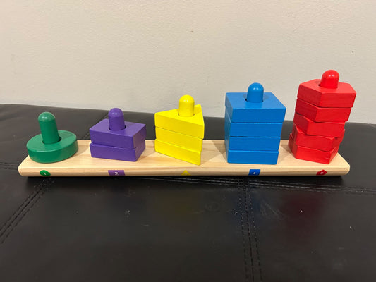 Melissa and Doug counting stacker