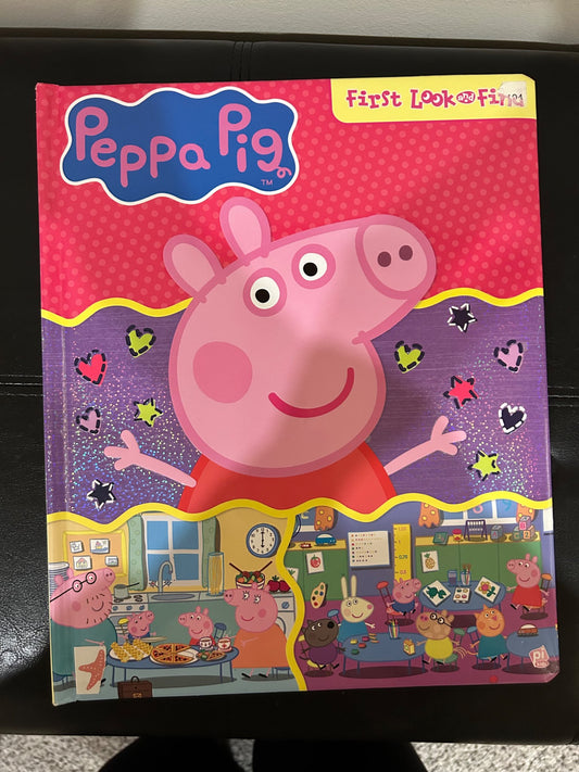 Peppa seek and find book