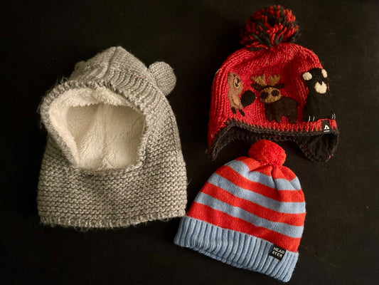 Winter hat bundle, Kids 2T