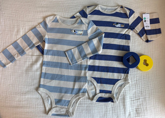 24 Months Unisex Long Sleeved Onesies *BNWT*, Kids 24 Month (18-24M)