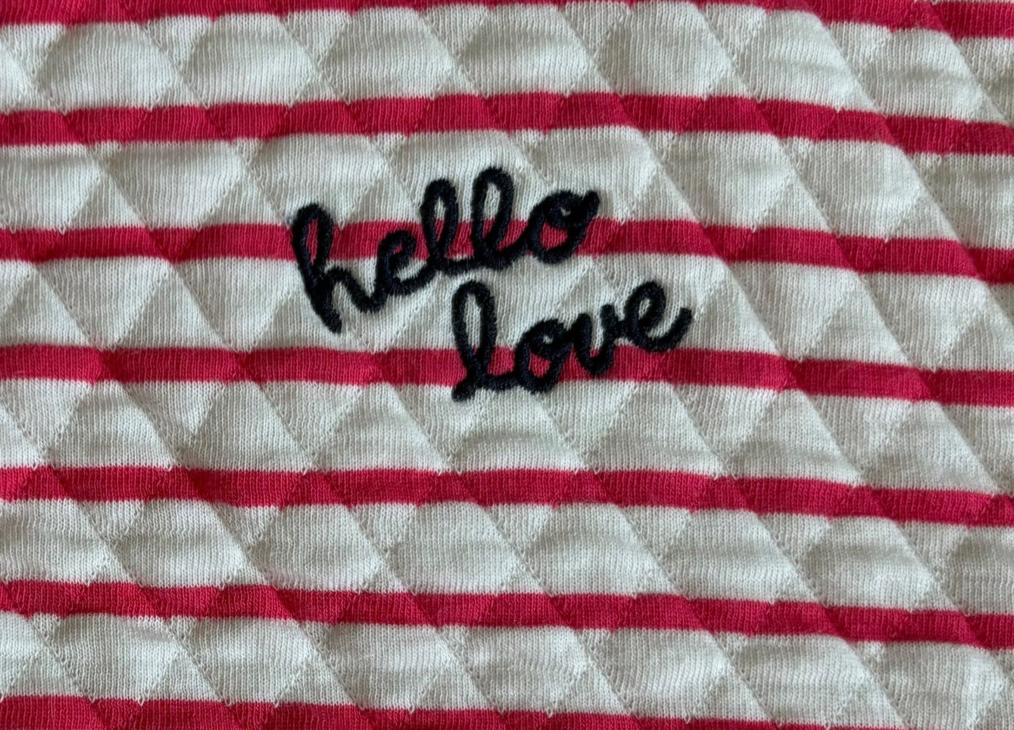 "Hello Love" Long Sleeved 4T Toddler Girl Sweater, Kids 4/4T