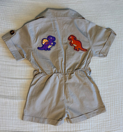 Dinosaur Explorer One Piece Romper Unisex Toddler 2T , Kids 2T