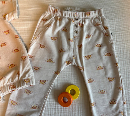 Rabbit Bear Organic 4T Unisex Toddler Two Piece Outfit , Kids 4/4T